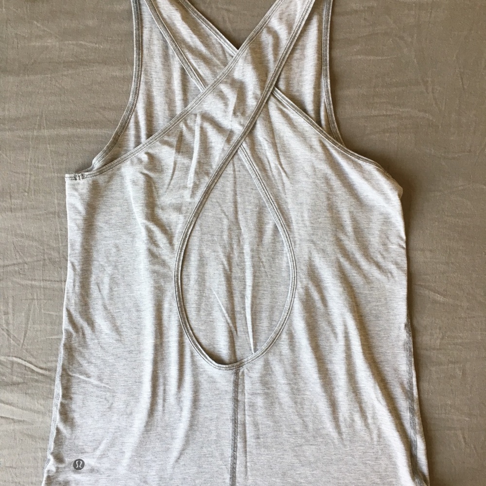 ❤️sold❤️luluemon cross back tank 6
